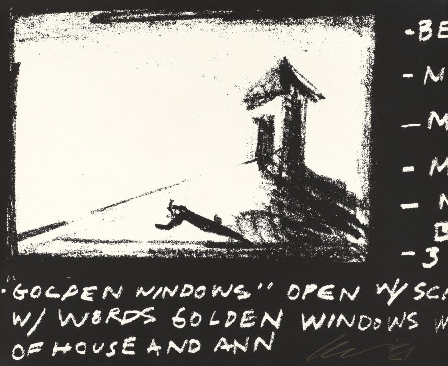 Design for "Golden Windows" from the portfolio Artifacts at the End of a Decade