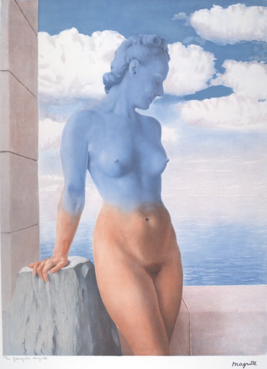 Untitled from the portfolio La Philosophie de la peinture de Rene Magritte (Volume I)