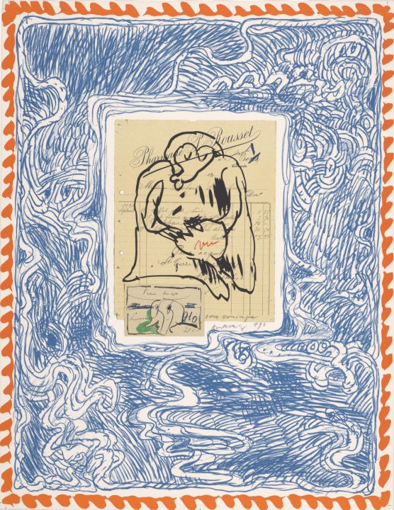 untitled from the series Papiers Traites