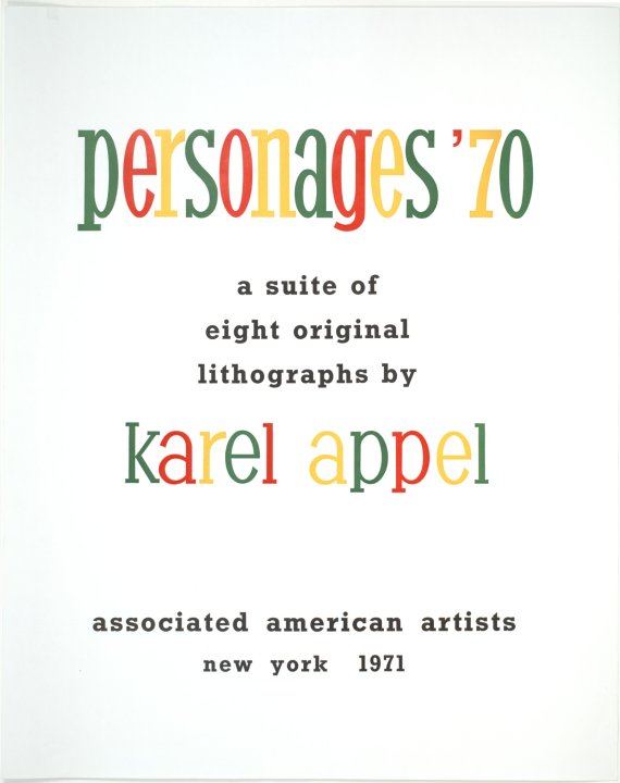 Personages '70