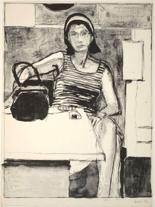 Seated Woman (from the Portfolio 10 West Coast Artists)