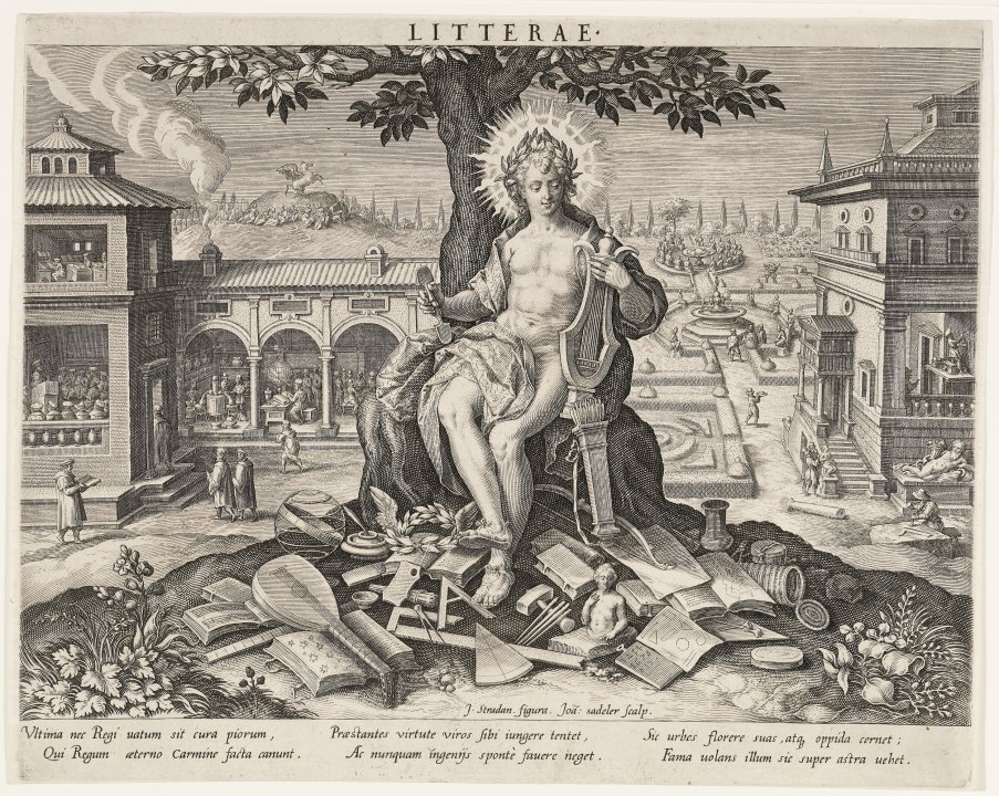 Litterae from the series Schema seu speculum principum (Skills of a Prince)