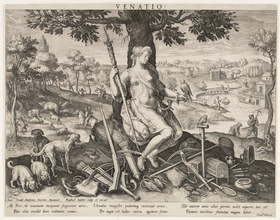Venatio from the series Schema seu speculum principum (Skills of a Prince)