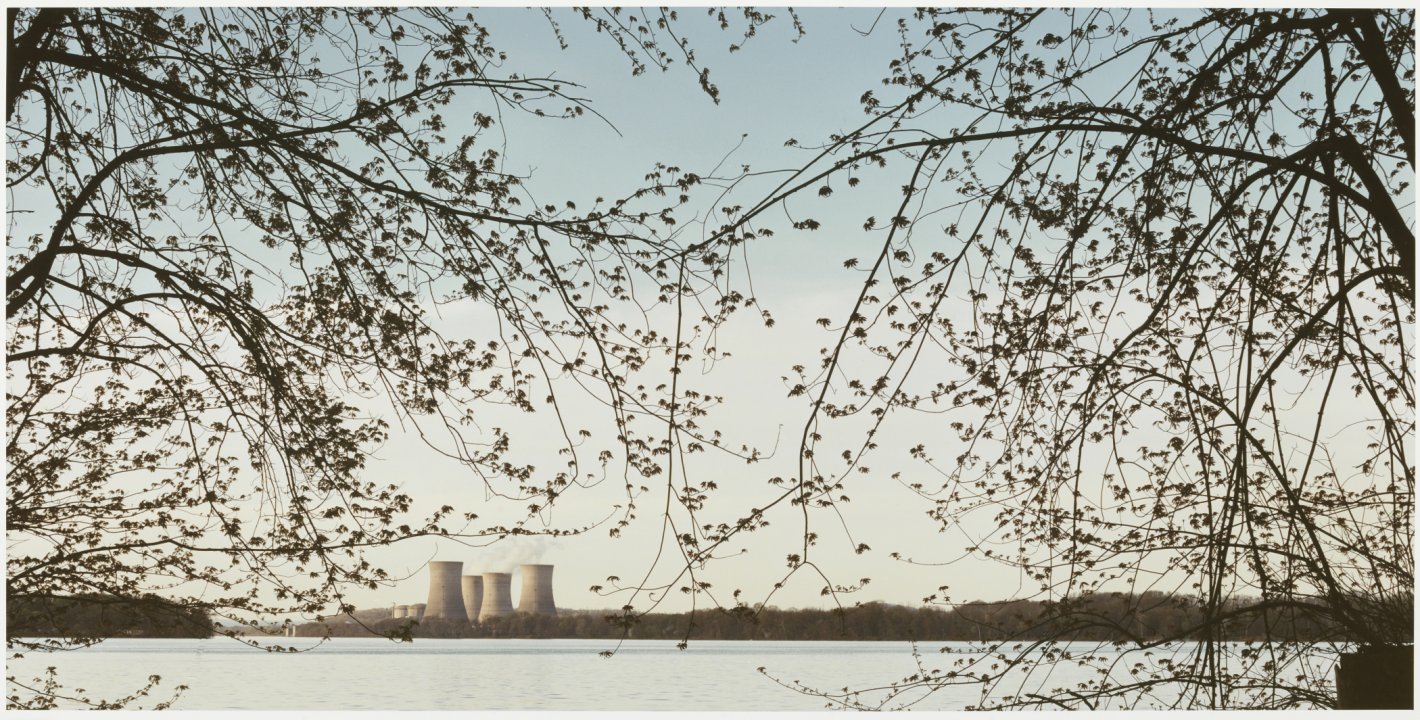 Springtime View of Three Mile Island, Middletown, Pa. from the series Luminous River