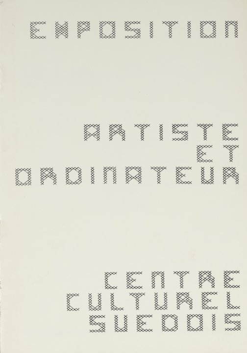 L'Artiste et l'ordinateur (The Artist and The Computer)