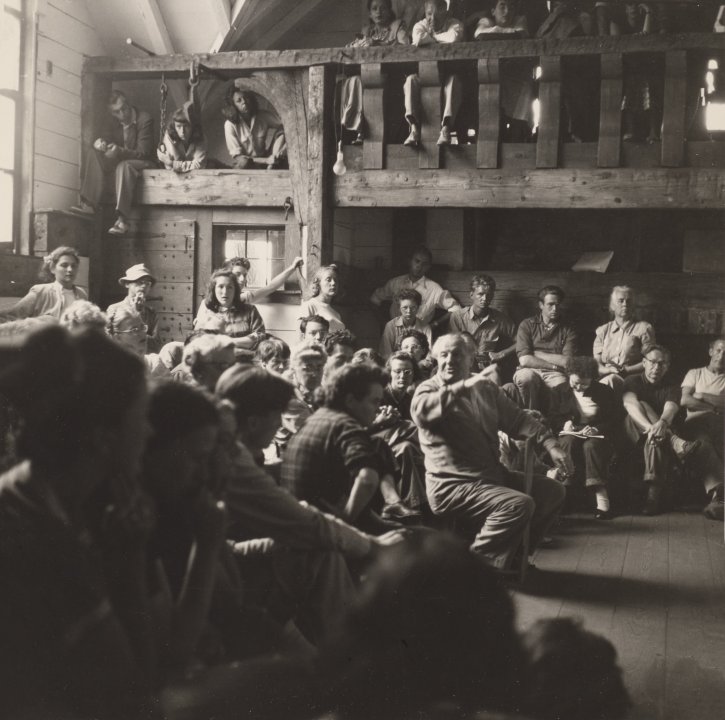 Hans Hoffman, Friday Critique at His School, Provincetown, R.I.