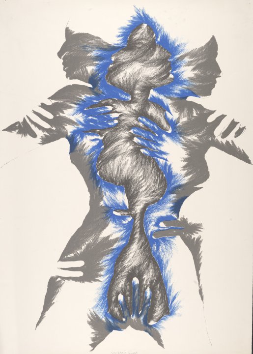 [Working proof for Stage III of an Untitled lithograph suite]