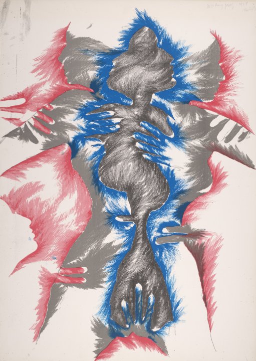 [Working proof for an Untitled lithograph suite]