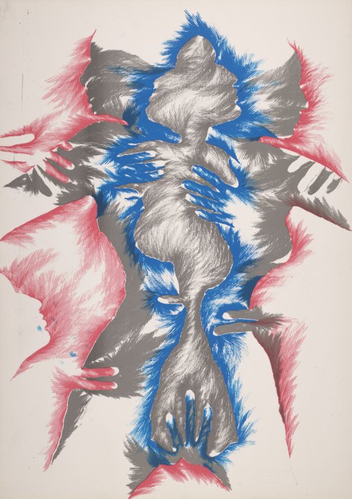 [Working proof for an Untitled lithograph suite]