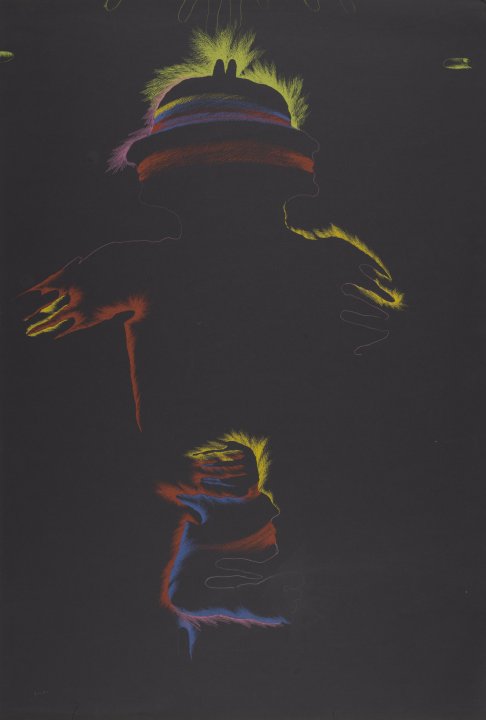 [Working proof for an Untitled lithograph]