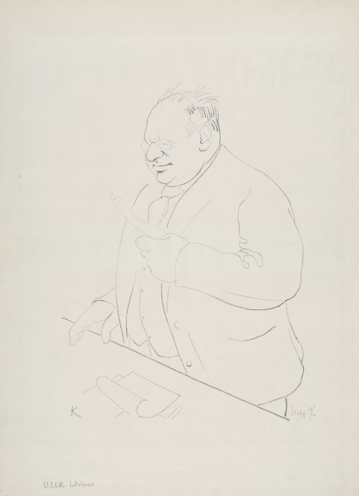 U.S.S.R.: Litvinov from the portfolio Geneva Portraits