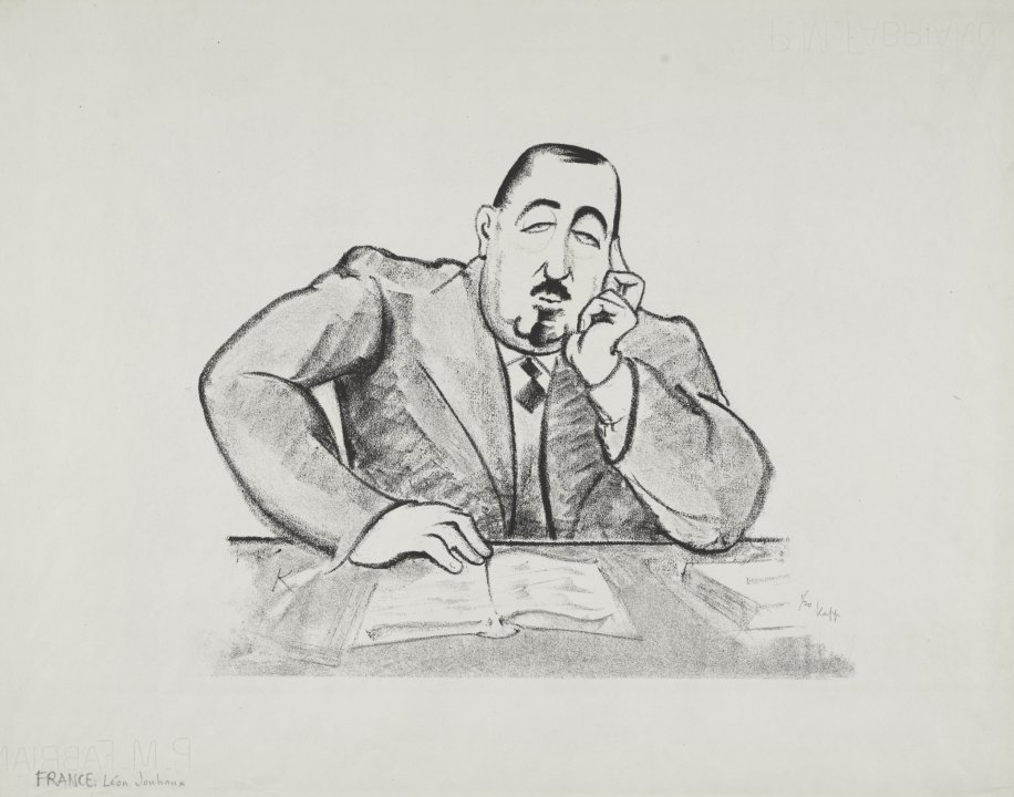 France: Léon Jouhaux from the portfolio Geneva Portraits