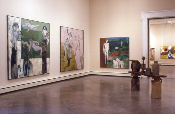 Installation view of In Western New York 1989