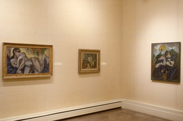 Installation view of Max Weber: The Cubist Decade, 1910–1920