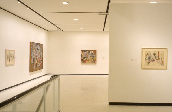 Installation view of Arshile Gorky: The Breakthrough Years