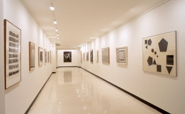 Installation view of Following a Line: Drawings from the Permanent Collection, Part Two