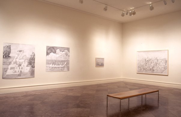 Installation view of New Room of Contemporary Art: Paul Noble