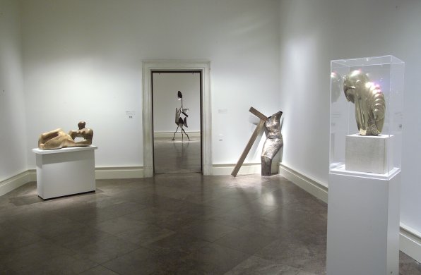 Installation view of Bodily Space: Works from the Permanent Collection