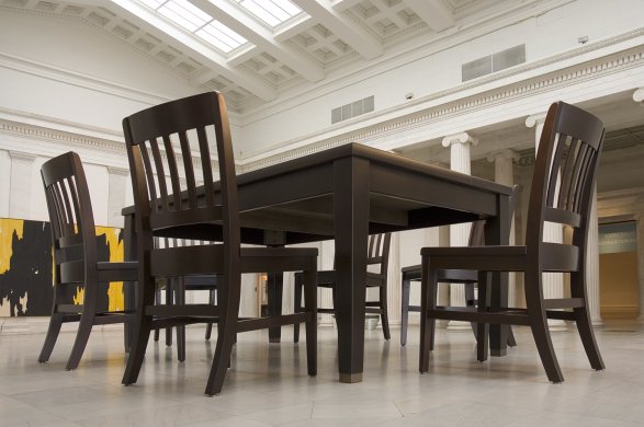 Robert Therrien's Table and Six Chairs, 2003
