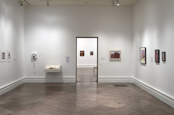 Installation view of Ken Price: Slow and Steady Wins the Race, Works on Paper, 1962–2010 