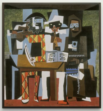 Pablo Picasso's Three Musicians, 1921
