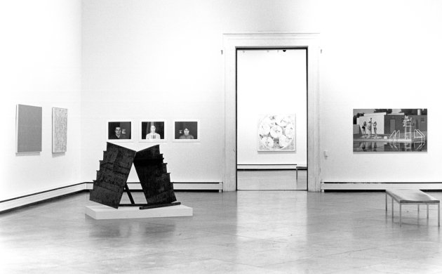 Installation view of In Western New York