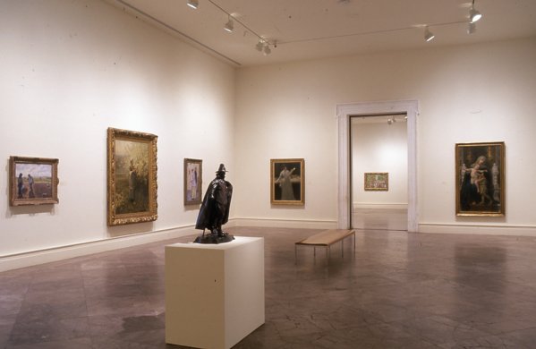 Installation view of Circa 1900: From the Genteel Tradition to the Jazz Age