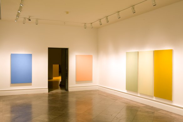 Installation view of The Panza Collection: An Experience of Color and Light