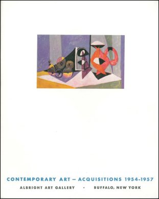 Cover of Contemporary Art: Acquisitions 1954–1957