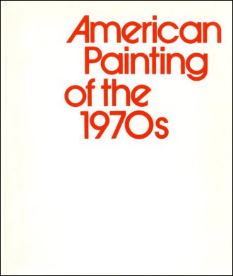 Cover of American Painting of the 1970s