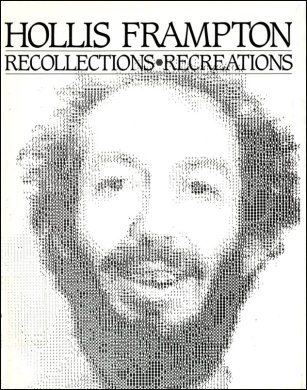 Cover of Hollis Frampton, Recollections/Recreations