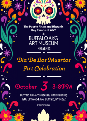 Dia De Los Muertos Art Celebration poster