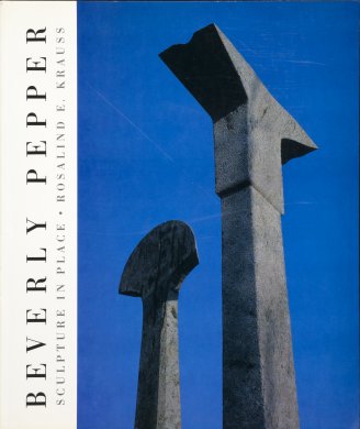 Cover of the book "Beverly Pepper: Sculpture in Place"
