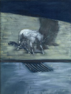 Francis Bacon's Man with Dog, 1953