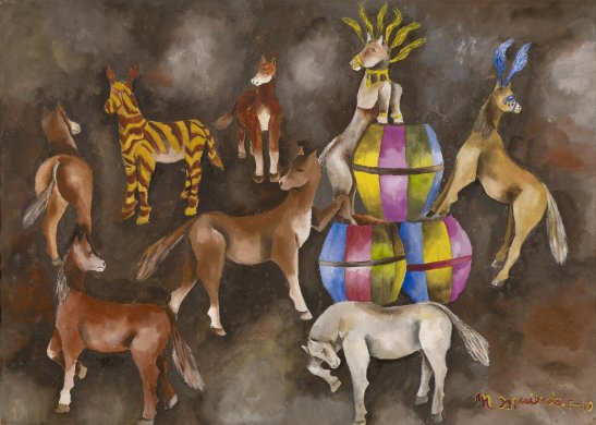 Horses of different colors