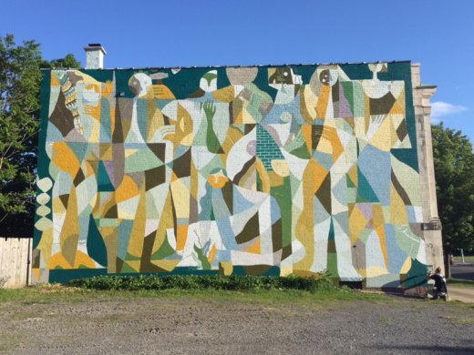 Otecki's mural at 617 Fillmore Avenue