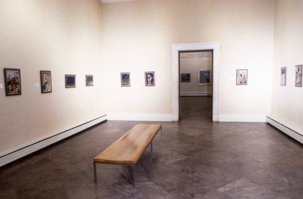 Installation view of Jacob Lawrence: The Harriet Tubman Series