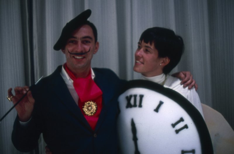 Guests at the Occultoccasion costume ball, May 9, 1970
