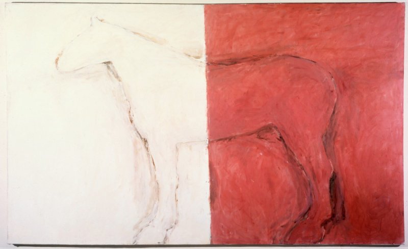 Two-Tone by Susan Rothenberg