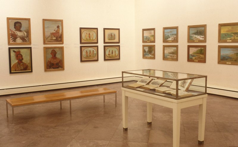 Installation view of George Catlin: An American View