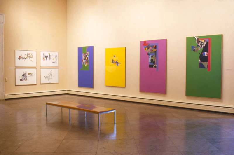 Installation view of Seymour Drumlevitch