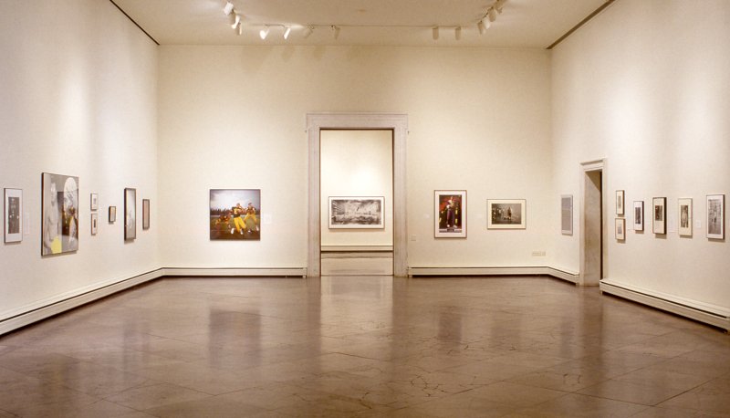 Installation view of This Sporting Life, 1878–1991