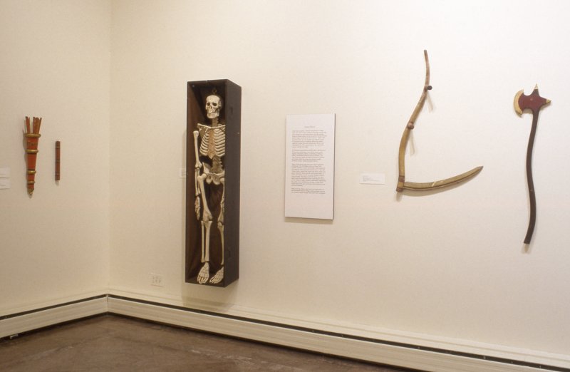 Installation view of Common Ground/Uncommon Vision: The Michael and Julie Hall Collection of American Folk Art