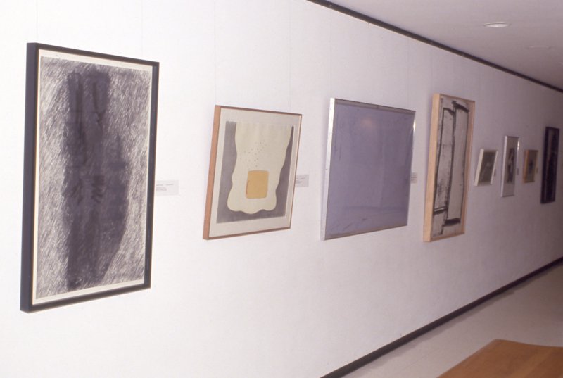 Installation view of Drawings by Sculptors