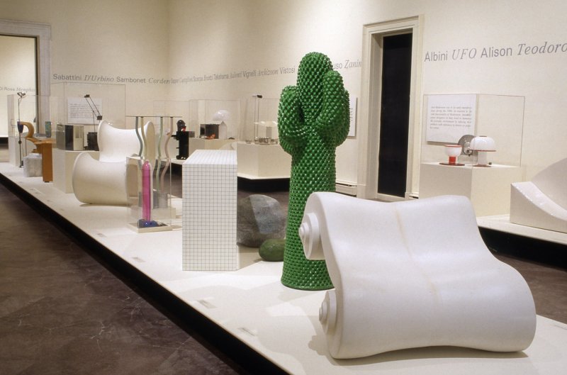 Installation view of Masterworks: Italian Design, 1960–1994 