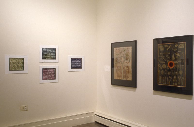 Installation view of In Western New York 1997