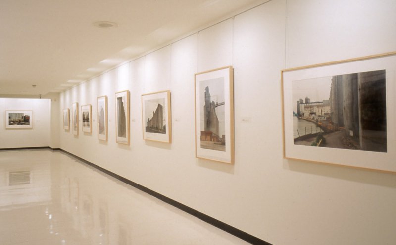 Installation view of Gerrit Engel: Buffalo Grain Elevators