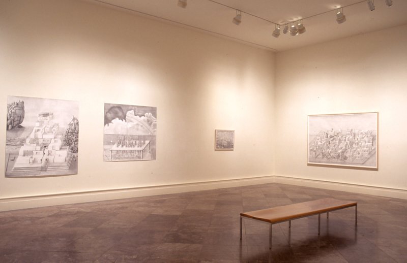 Installation view of New Room of Contemporary Art: Paul Noble