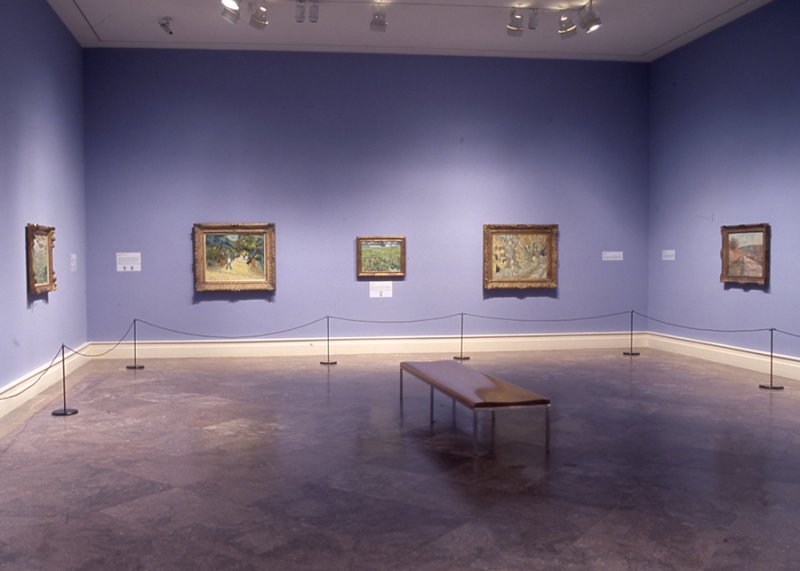 Installation view of Masterworks from the Phillips Collection