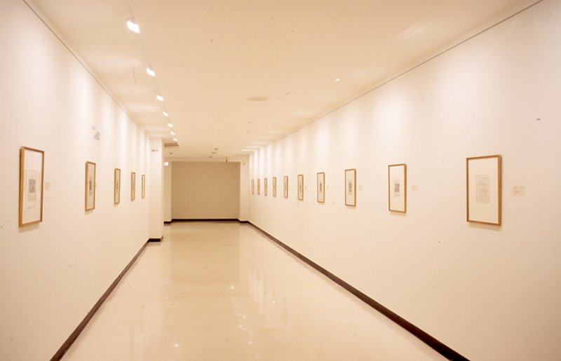 Installation view of William Blake (1757–1827): Engravings for the Book of Job and Dante’s Inferno